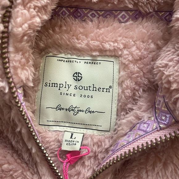 NWT Simply Southern women’s Ombré pullover in dawn size large - Picture 7 of 7